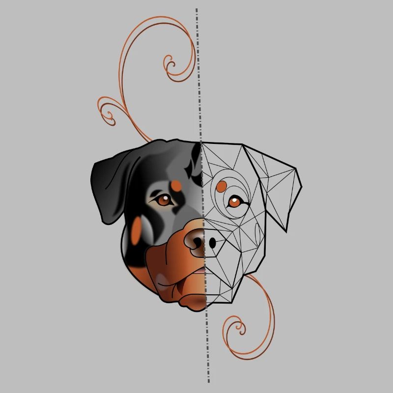 Rottweiler - Doppelseitig