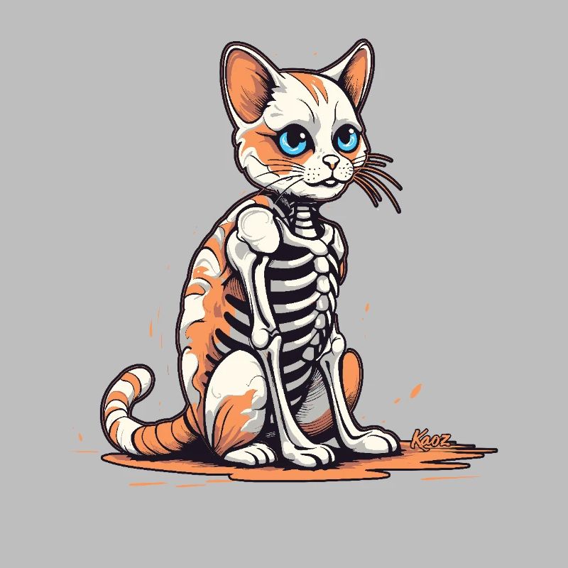 Skeleton Cat