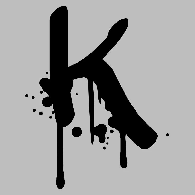 K graffiti gouttes Farbklex spray