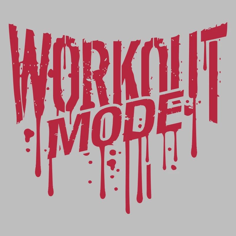 workout mode graffiti tropfen gym spray beast cool