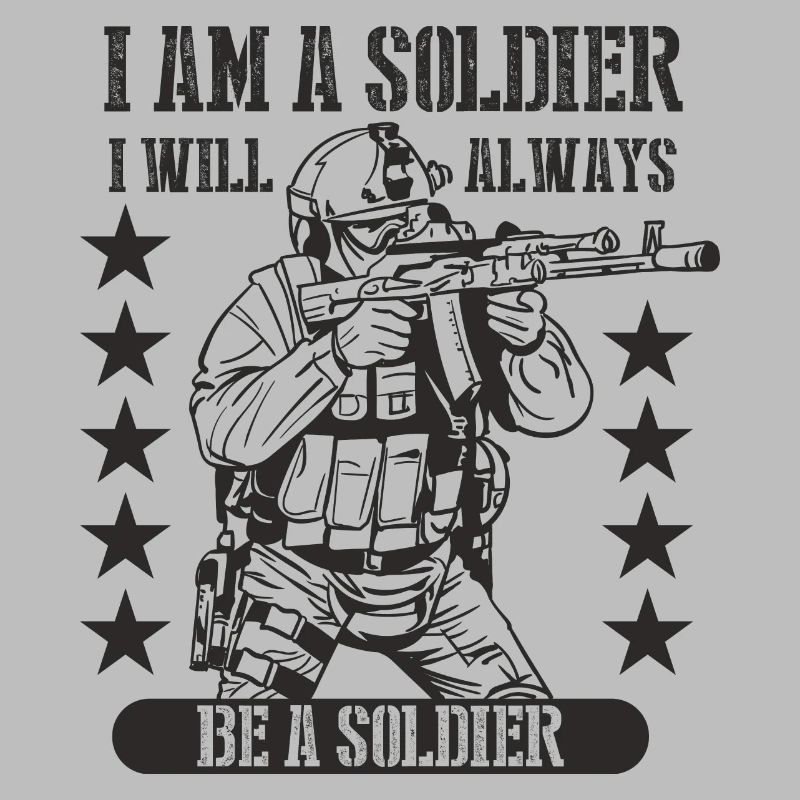 Ich bin ein Soldat und ich werde immer ein Soldat sein