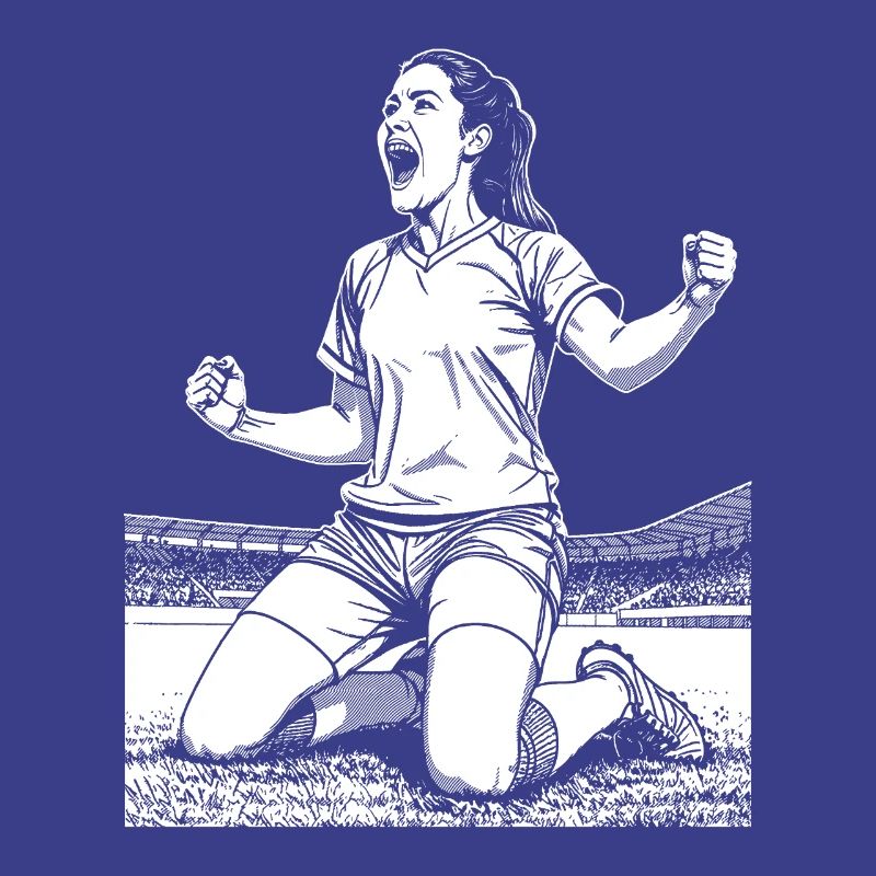 Maillot de footballeur : milieu de terrain avec vue