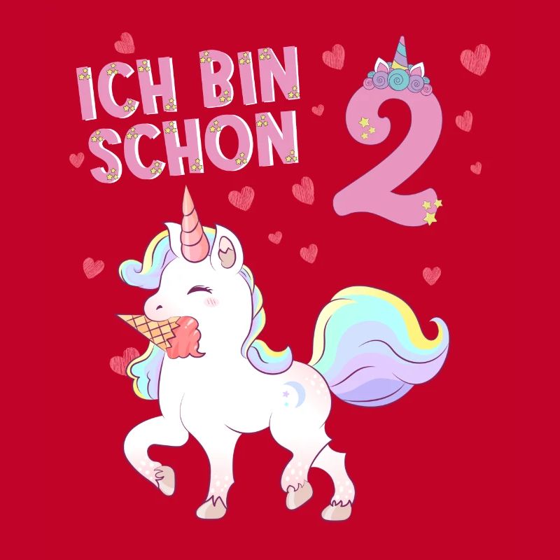 ich bin schon 2 Einhorn 