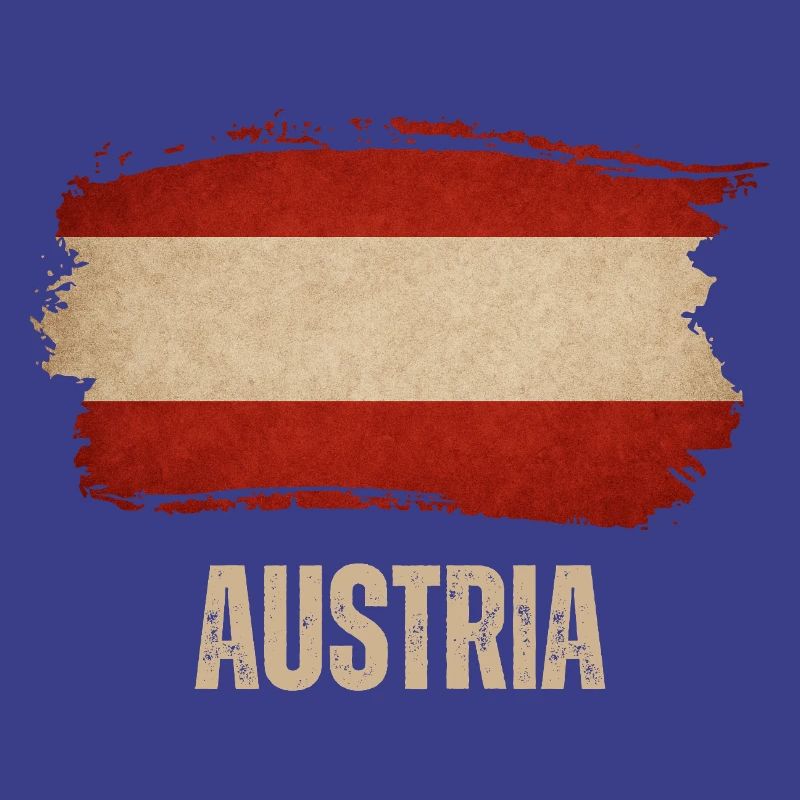 Austrian grunge flag, Austrian pride