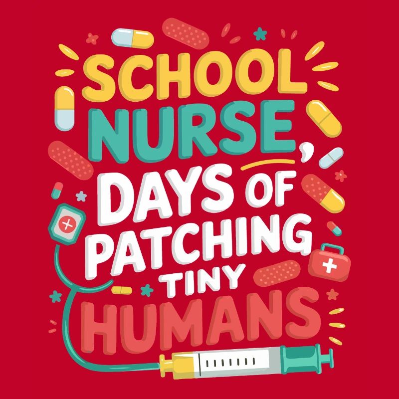 Minis patchwork d’infirmière scolaire