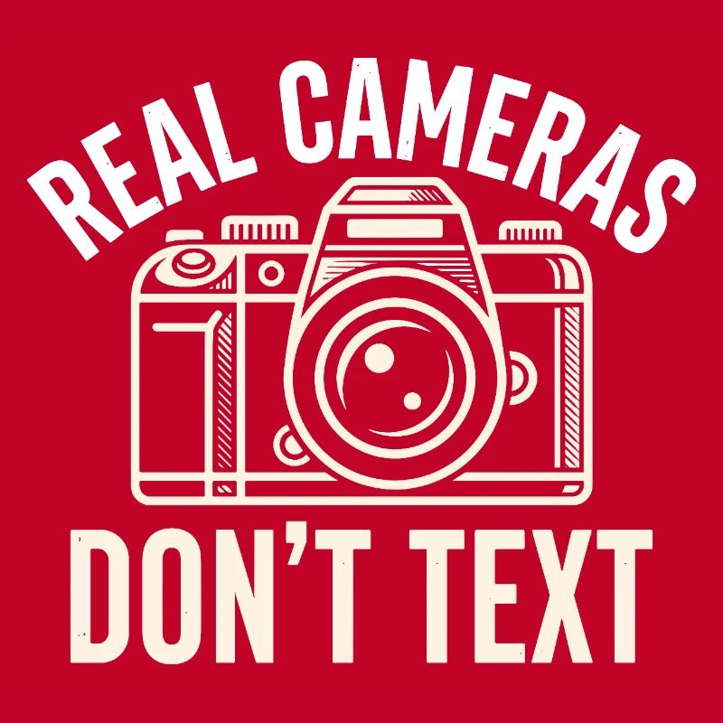 Real Cameras Don't Text Statement