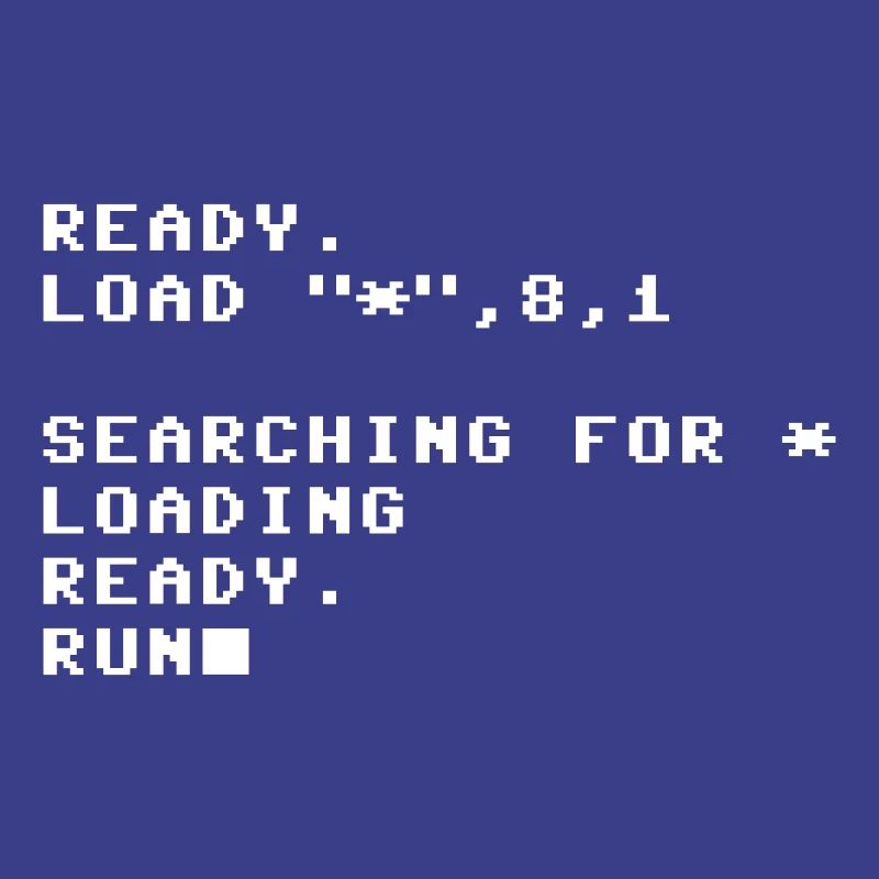 C64 - Retro - Commodore - Loading Screen