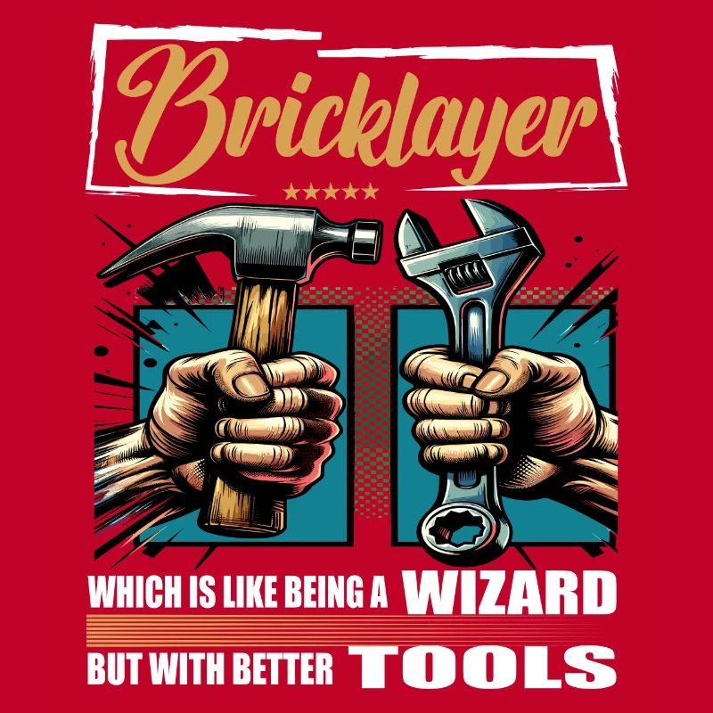 Bricklayer Beruf Spruch Arbeiter