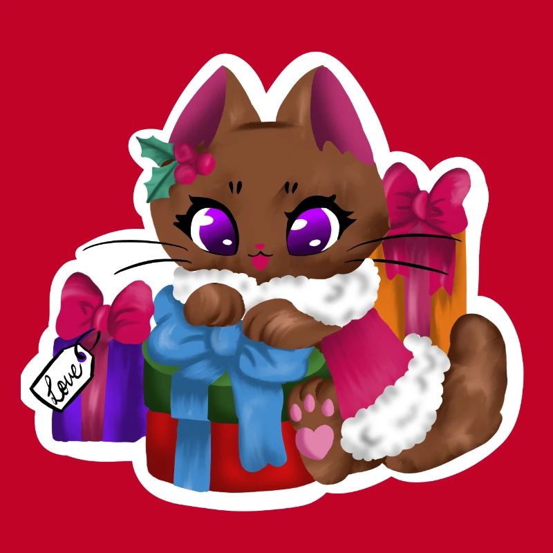 Chat🎁🐱 présent