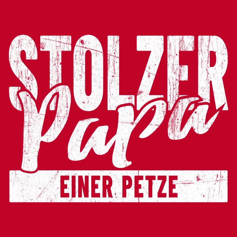 Stolzer Papa einer Petze