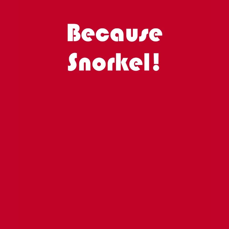 Plongée - Parce que snorkel