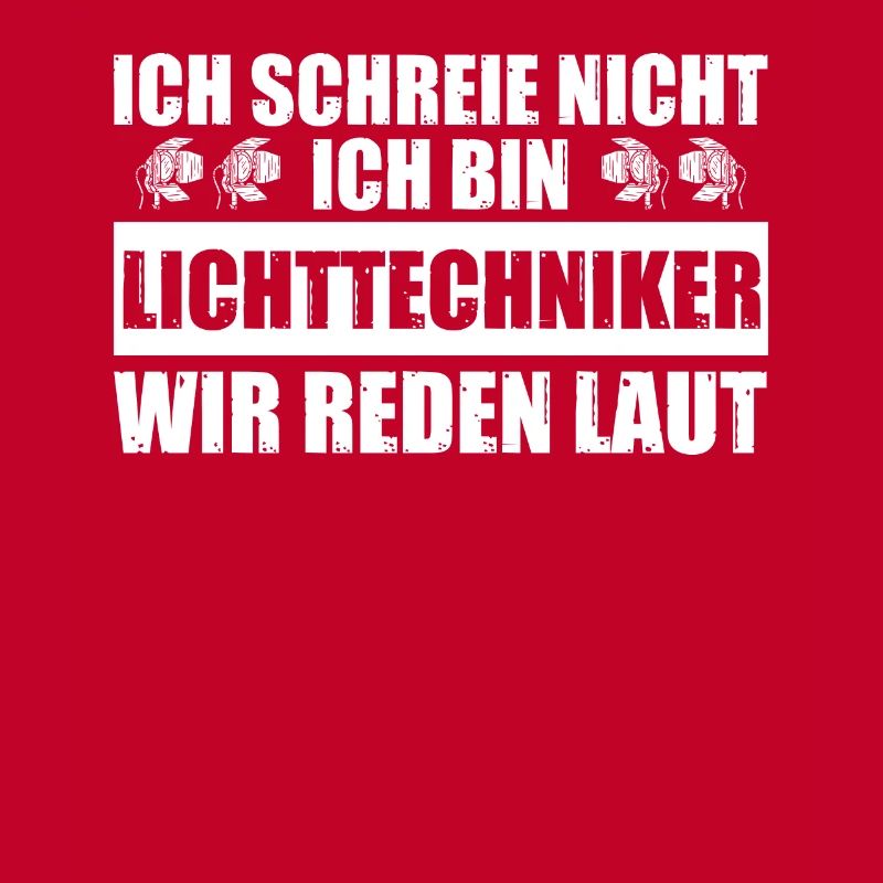 Reden laut Lichttechniker Light-Crew Lichttechnik