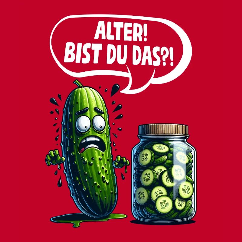 Âge! C’est toi?! Cornichon de concombre Amateurs de concombre
