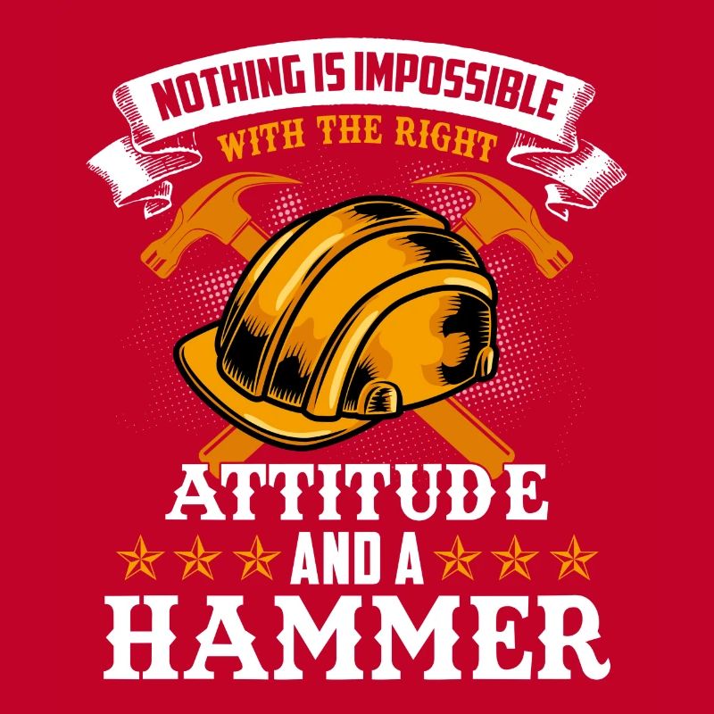 construction worker hammer
