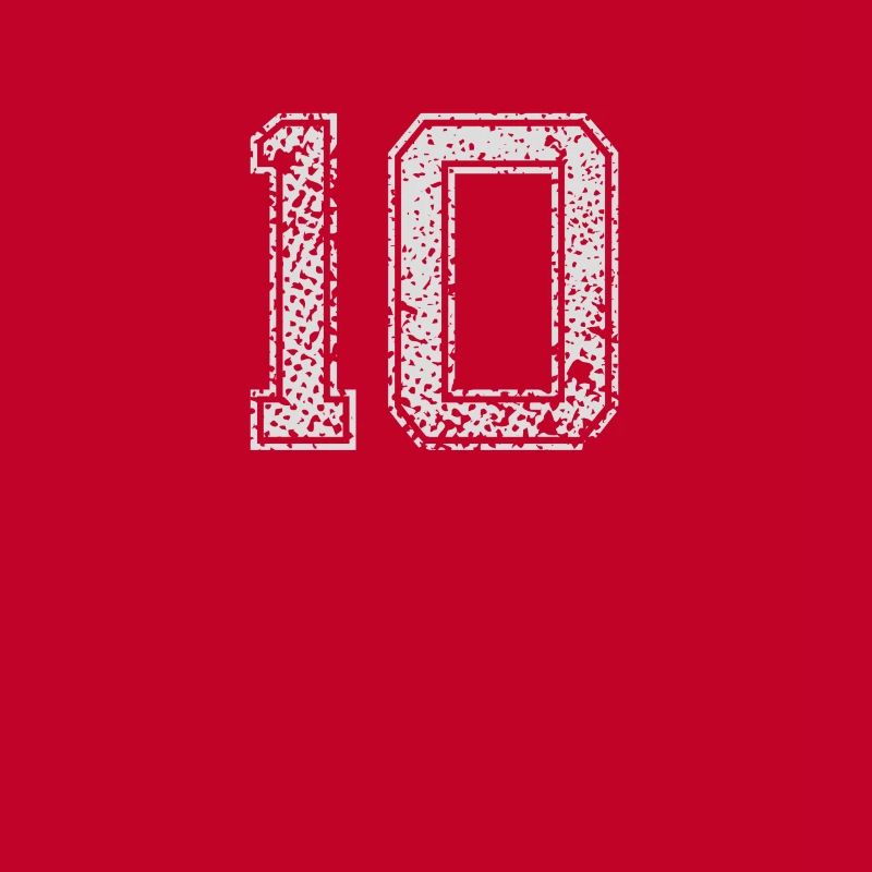 Number 10 Number One Zero Ten Gift
