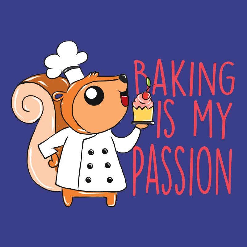 Baking squirrel