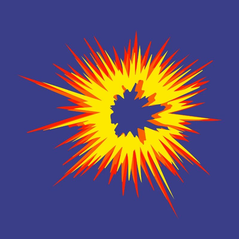 Explosion Star Flame