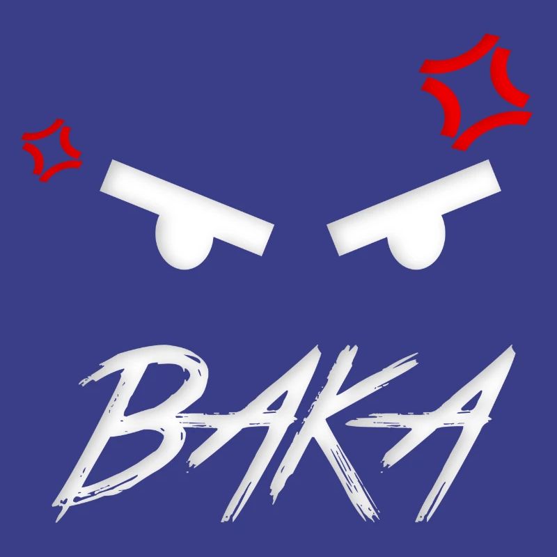 Baka Expression dans l’anime