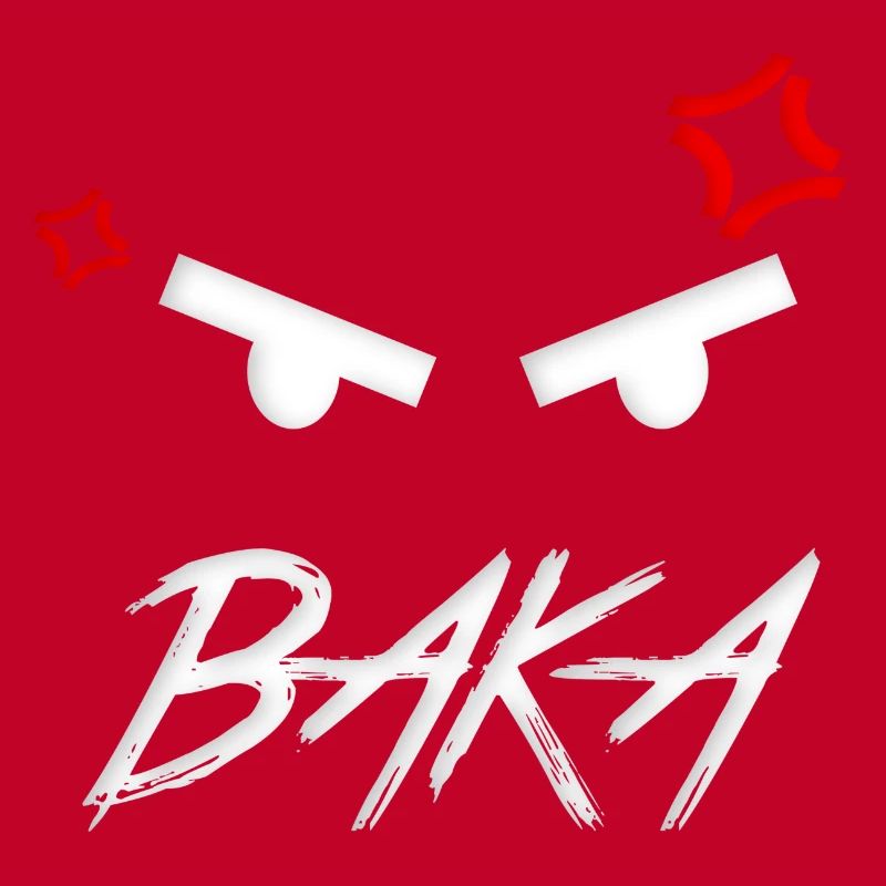 Baka Expression dans l’anime