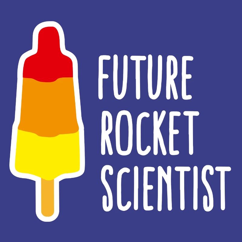 Future rocket scientist popsicle rocket graduation