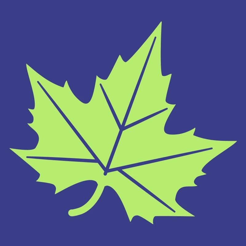 Conception de feuille de platane