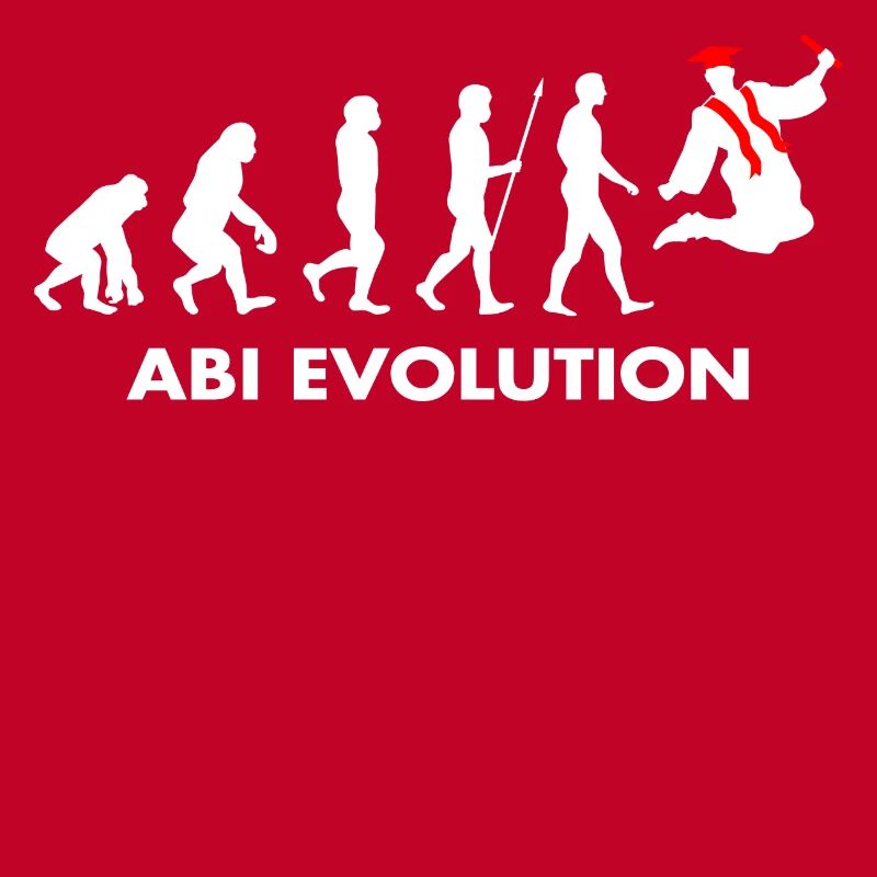 Abitur Abiturient Schulabschluss Evolution Abi