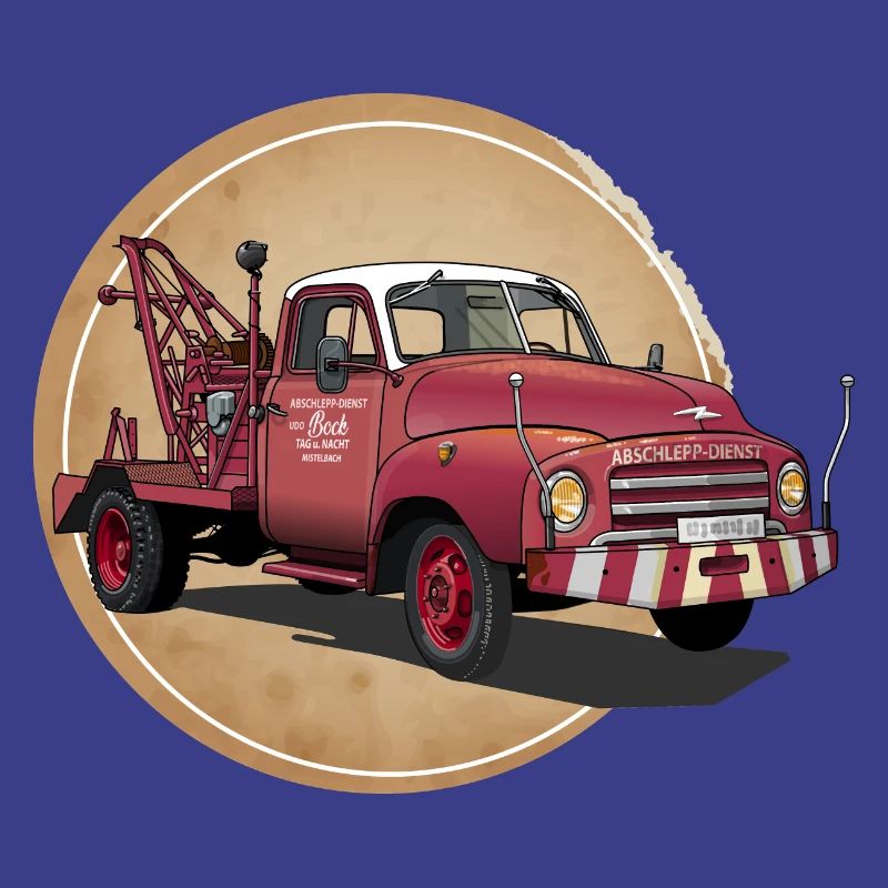 Abschleppwagen Oldtimer