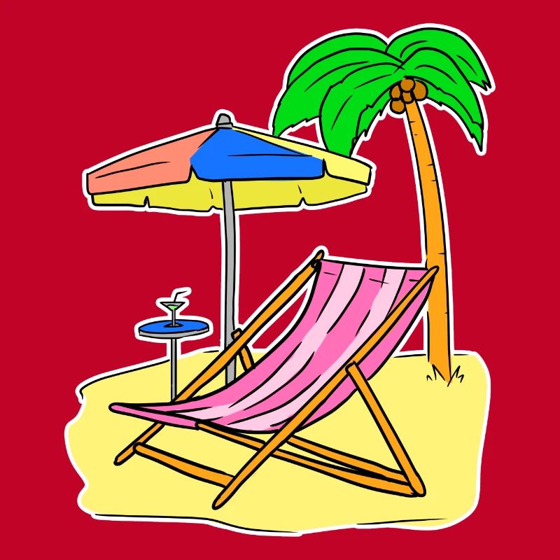 Sun Sea Beach Summer Palm Trees Relax Vacances