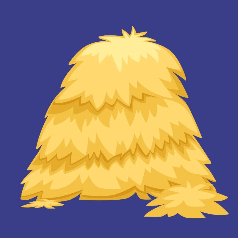 Why is there straw here?