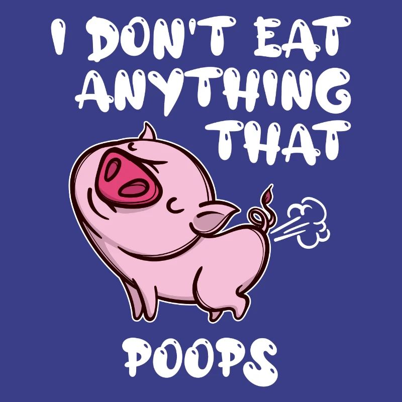 Statement Schwein Vegan