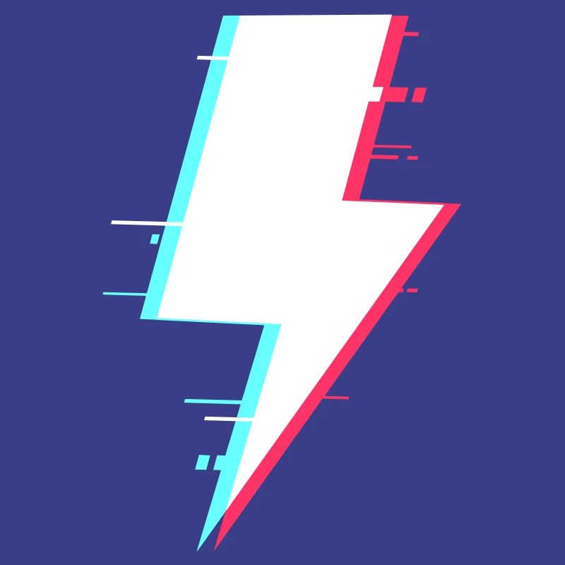 Lightning Style Rétro Éclairage numérique