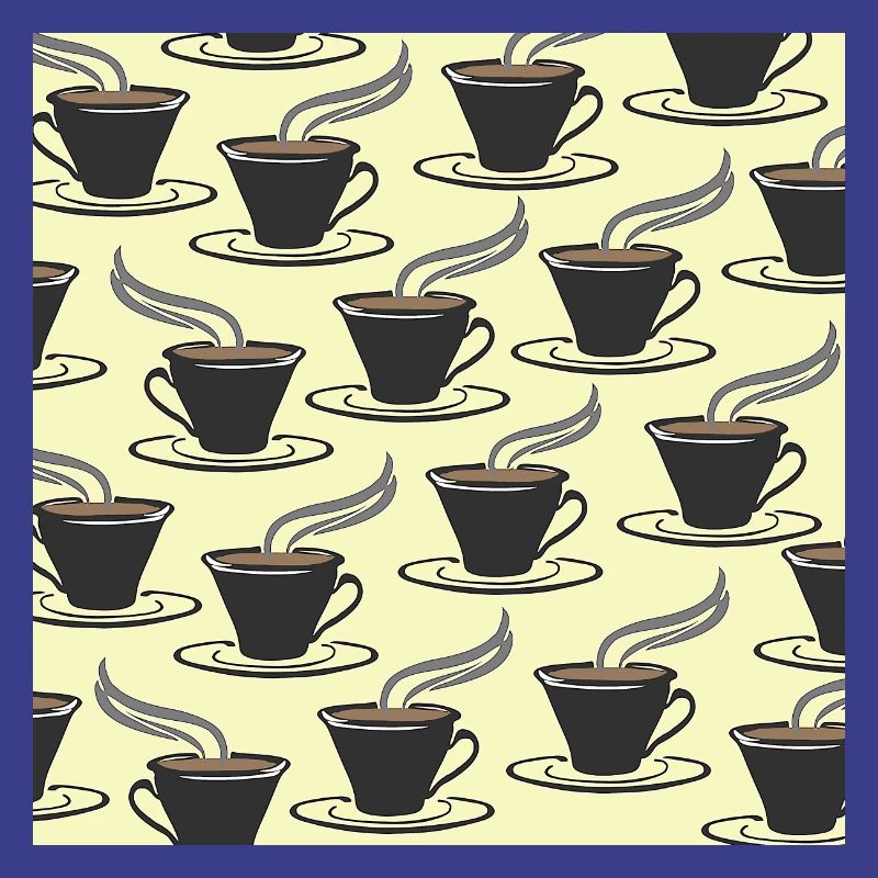 tolle küchenmuster, kaffeetassenmuster