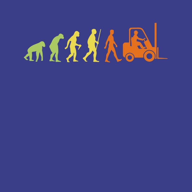 Evolution zur Gabelstapler-Arbeitskraft