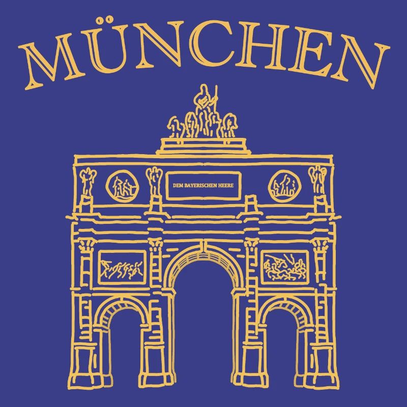 Iconic Victory Gate Munich