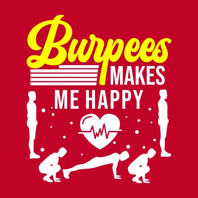 Les burpees me rendent heureuse