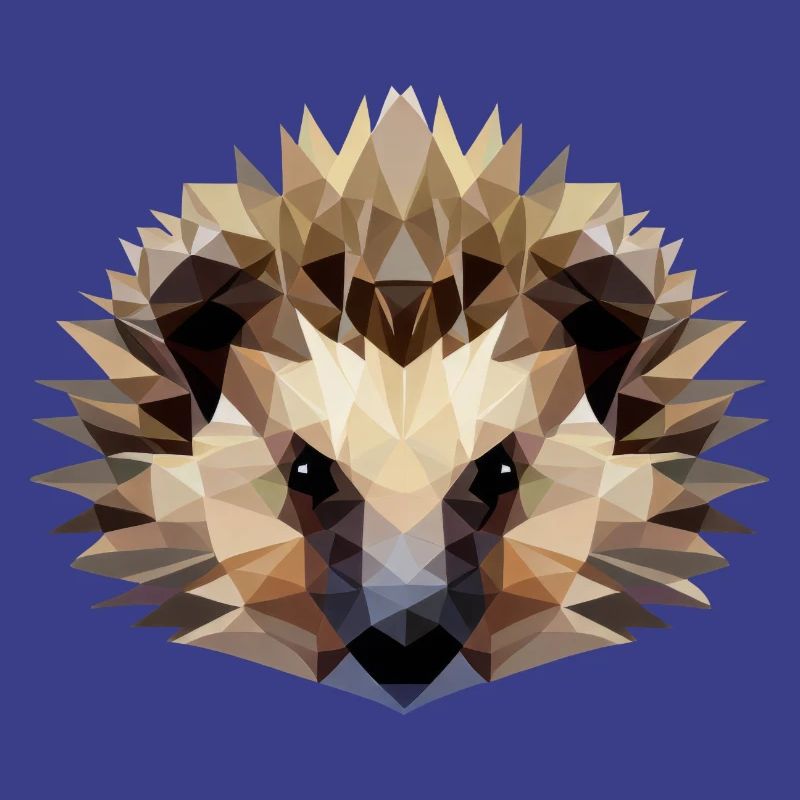 Style polygonal hérisson