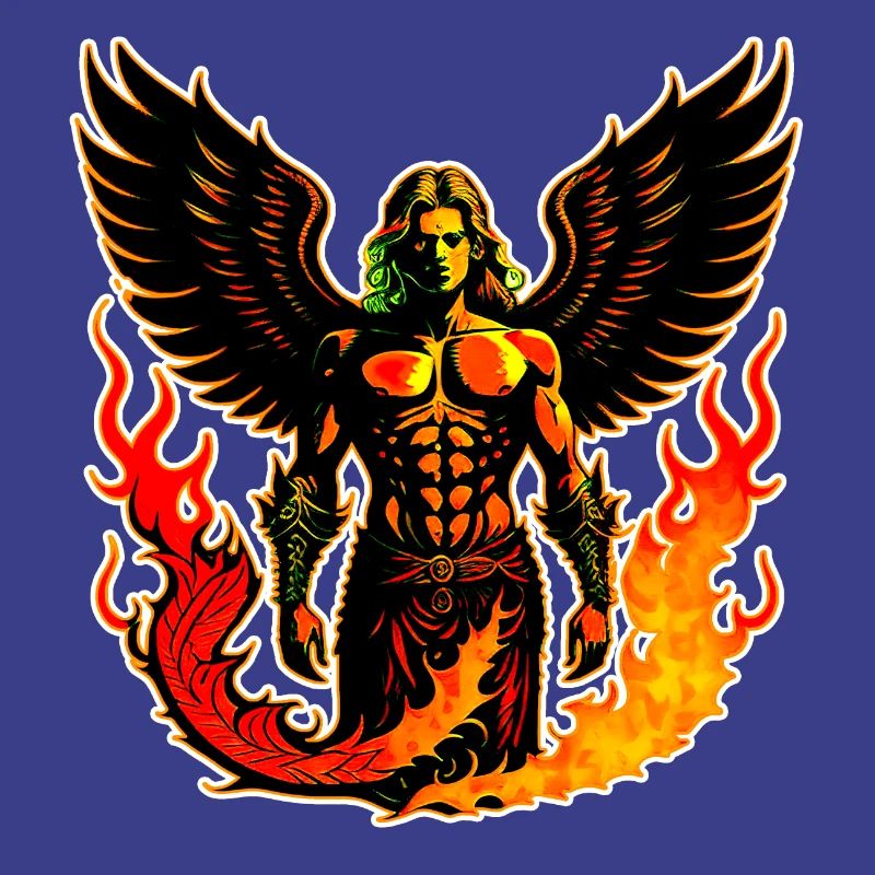 Des anges en feu