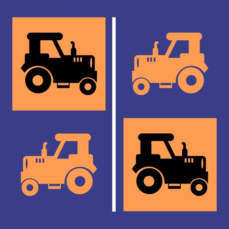 Ackerbau Landwirtschaft Schlepper Traktor Bauer