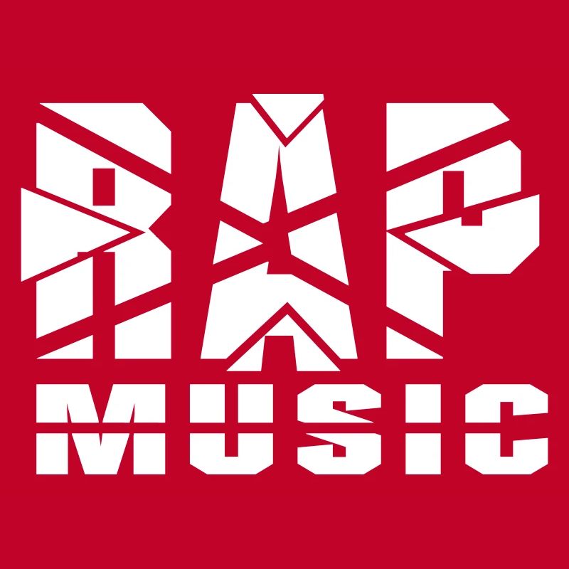 Conception de musique rap découpée