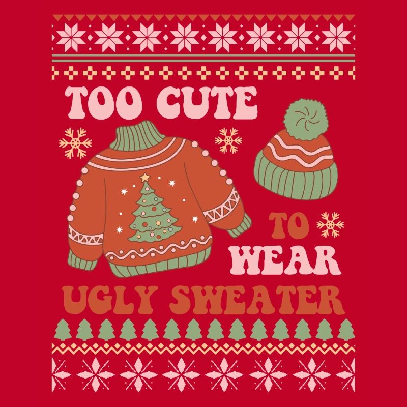Pull de Noël moche