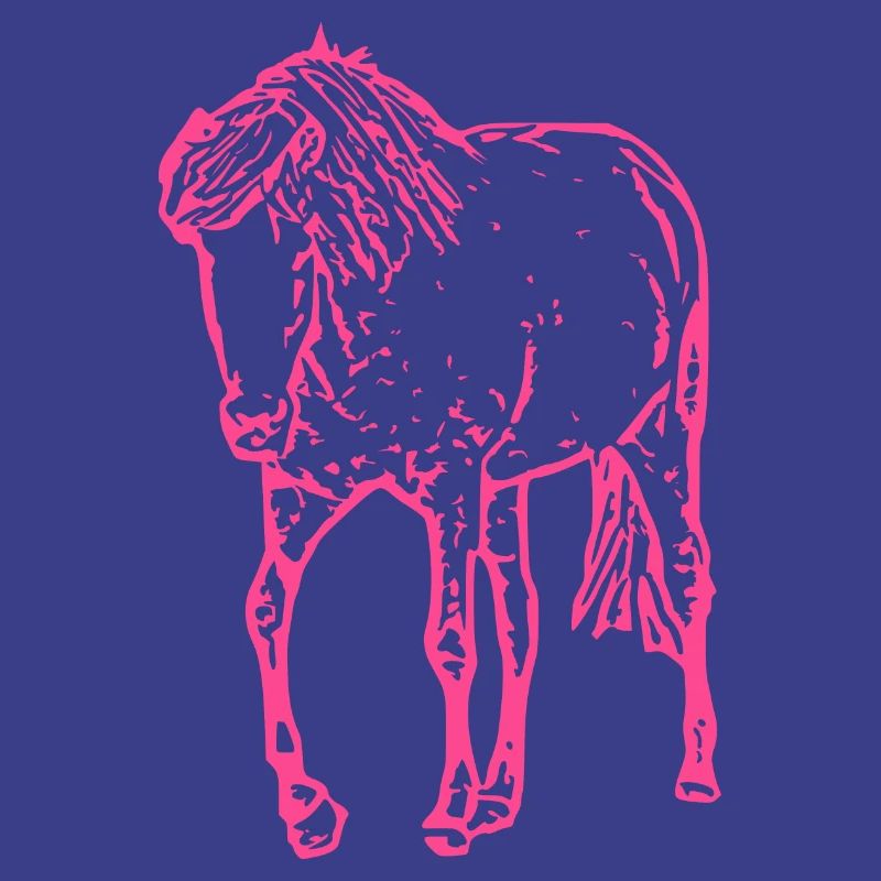 Cheval rose rose