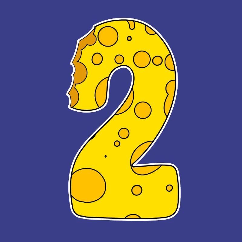 Number 2 - Two - Second