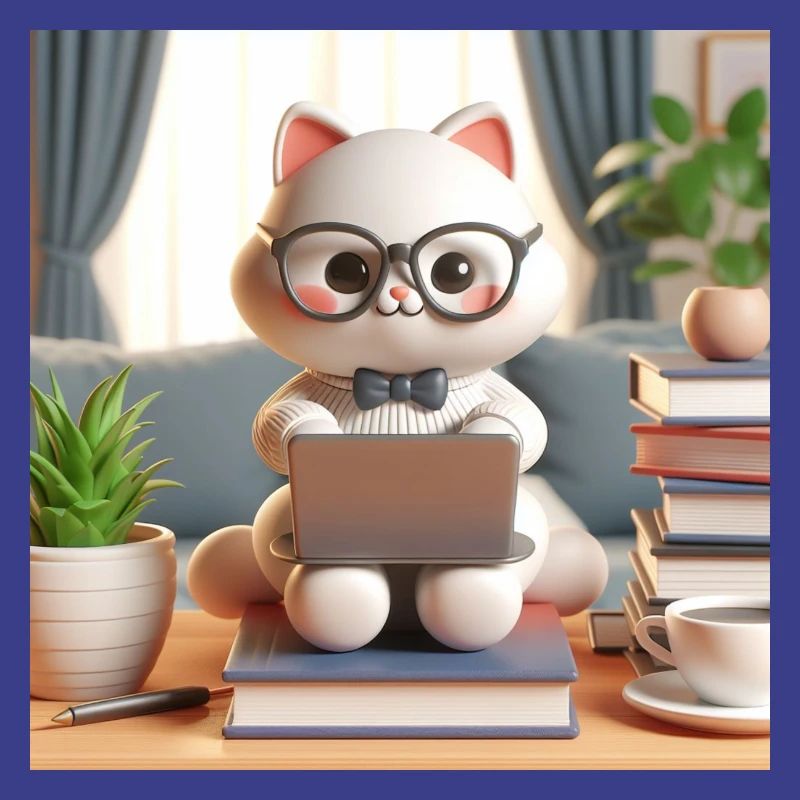 3D-Computer-Katze