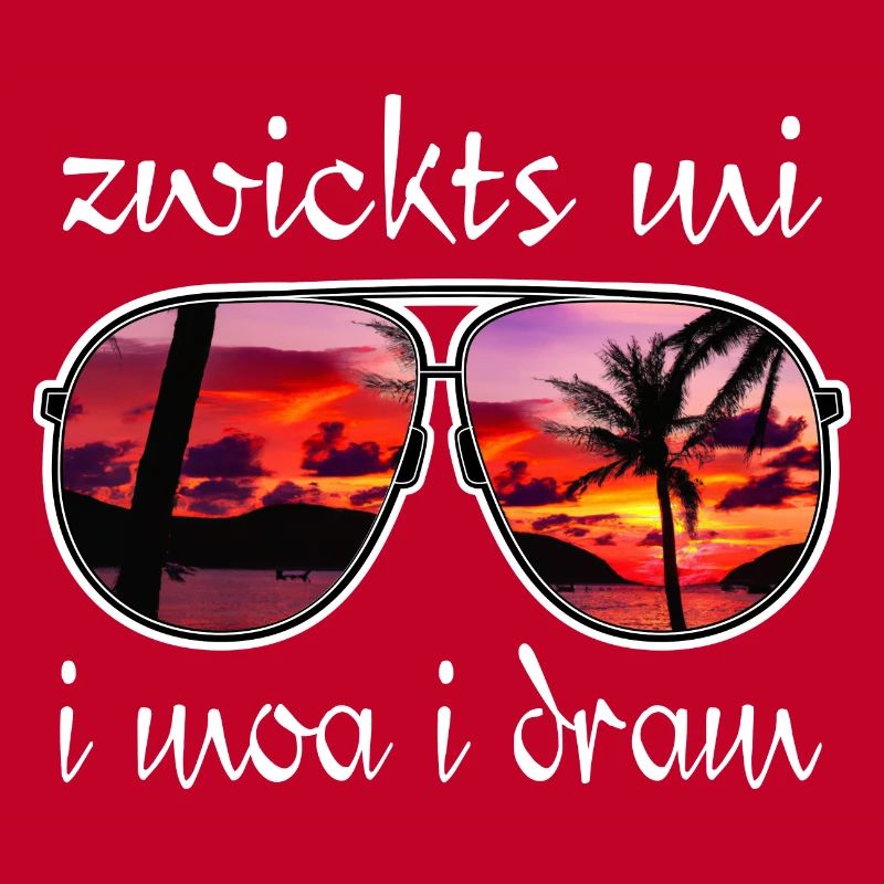 zwickts mi i moa i dram, sentiment de vacances, dialecte