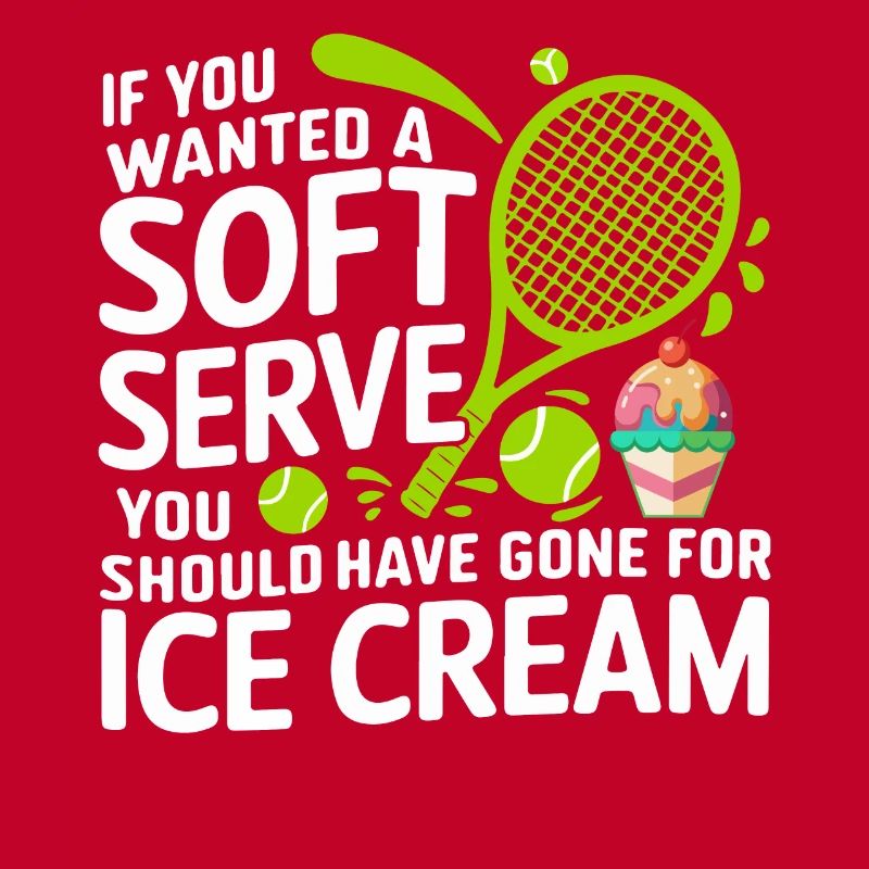 Soft Serve vs Eiscreme Cartoon-Zitat