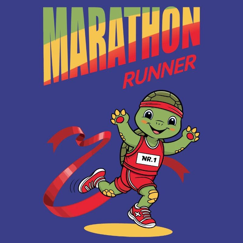 Turtle Marathon Runner