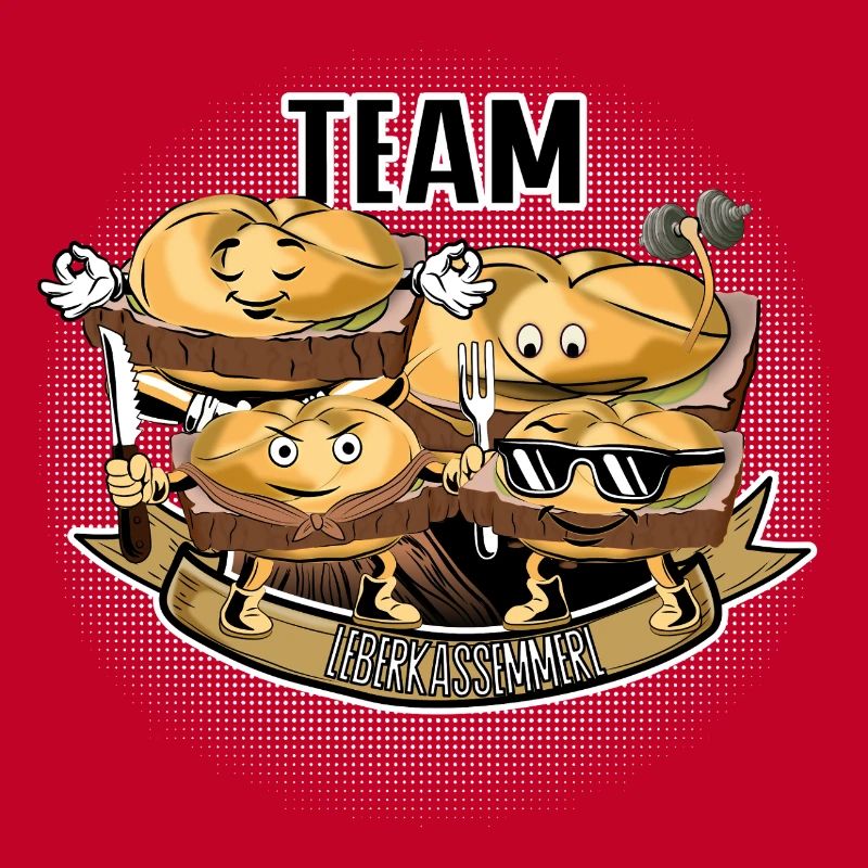 Team Leberkassemmel – Snack Squad!