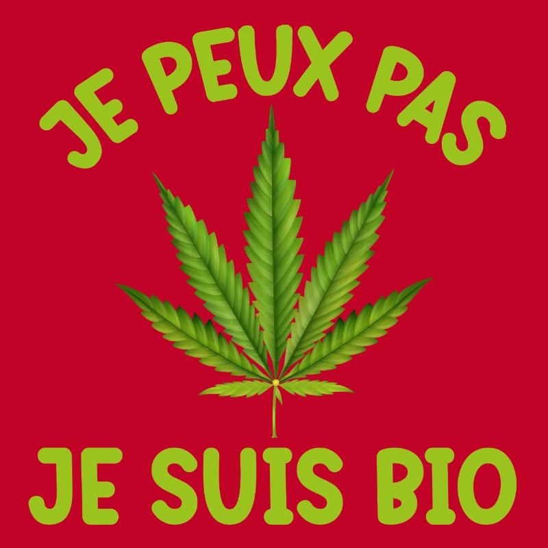 Bio Canna T-Shirt mit Botschaft