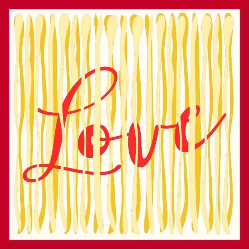 ICH LIEBE DAS KOCHEN VON PASTA-SPAGHETTI