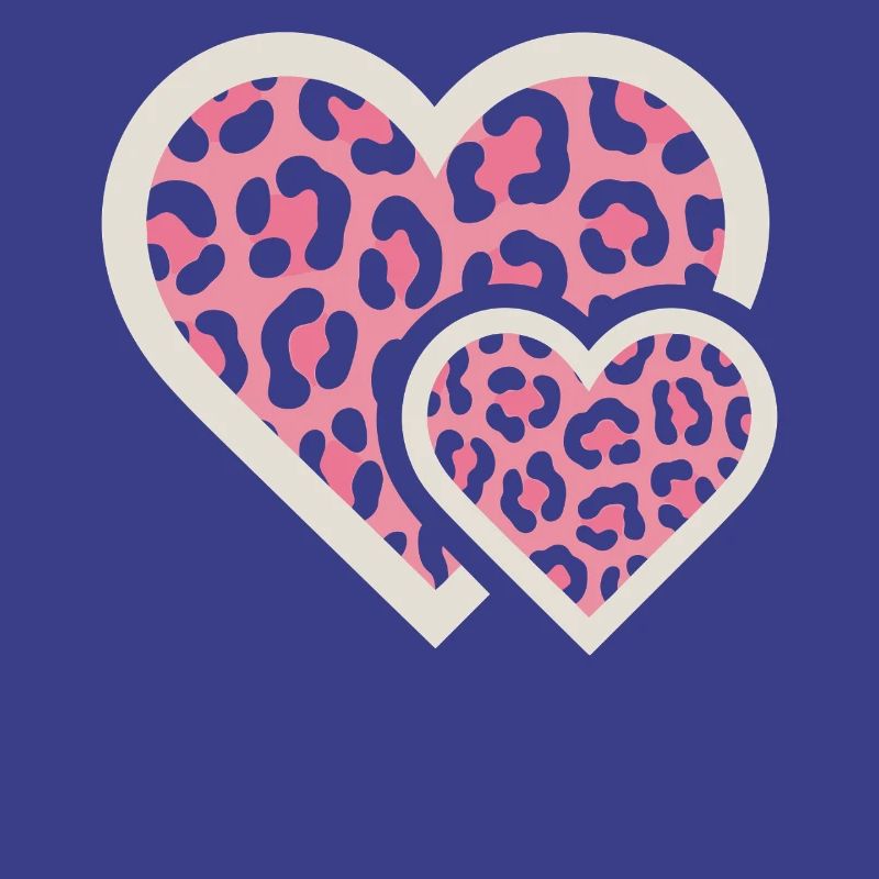 Leopard design with pink pattern